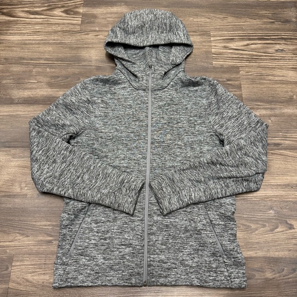 Lululemon Welterweight Hoodie Men’s M Gray Full Zip Athletic Jacket Sweatshirt - Picture 1 of 4